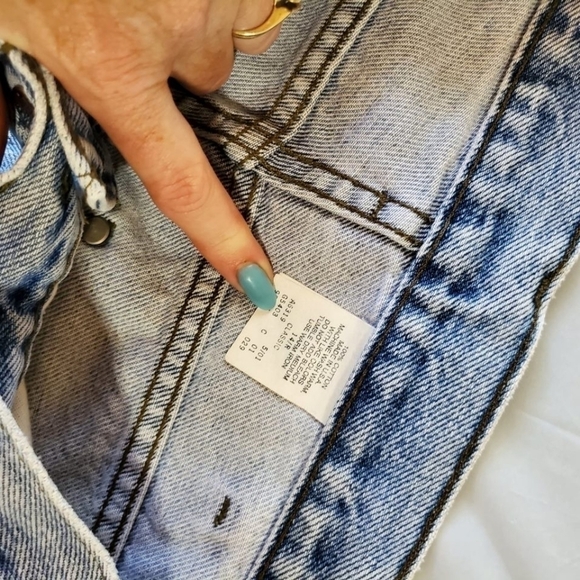 Harley-Davidson Vintage Relaxed Classic Logo High Rise Sz 14x28 Biker Bl… - Picture 5 of 11